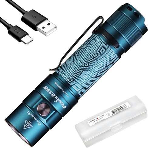 فينكس مصباح يدوي E35R EDC 3100 لومن USB نوع سي قابل لاعادة الشحن عالي الاداء مع منظم لومن تاك in Kuwait