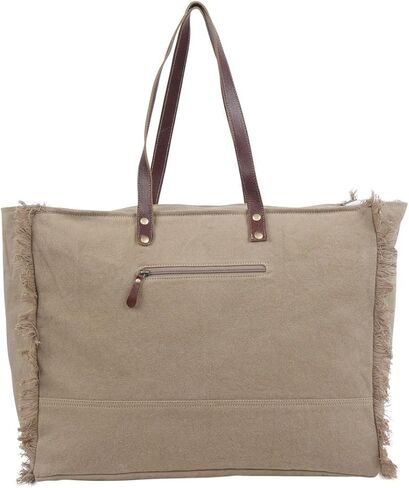 Myra Bag Brown Cowhide Purse - Salt n Pepper Cowhide Purses for Women with Floral Concho, Leather Accents, Zigzag Stitch & Arrow Stitch Design, Grunge Brown Leather Accents, Western Purses for Women in Kuwait