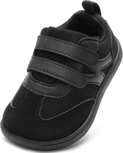 Toddler Lightweight Slip on Sneakers: Boys Barefoot Shoes Kids Walking Shoes Boy Sneakers, Toddler First Walking Shoe Comfort Tennis Activities in Kuwait