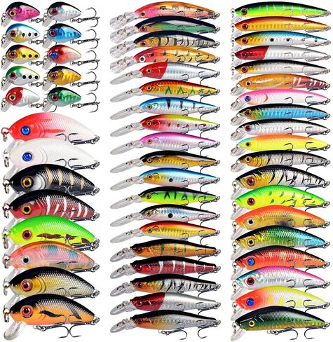 LINGYUE باس الصيد السحر عدة مجموعة Topwater الطعوم الصلبة البلمة Crankbait قلم رصاص VIB سويمبيت لباس بايك صالح المياه المالحة والمياه العذبة in Kuwait