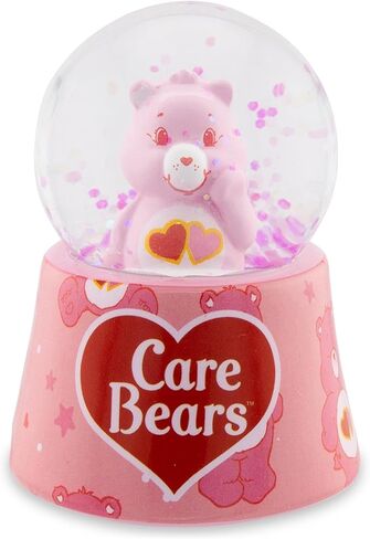 Silver Buffalo Care Bears Light Up Snow Globe Featuring Love-a-Lot Bear, 45mm in Saudi Arabia