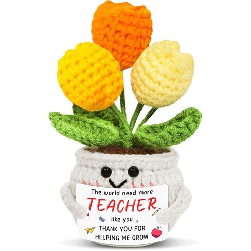 Sunflower Doll Crochet with Card - Certified Best Grandma - Gift for Grandma from Granddaughter, Grandson, Grandkid - Mothers Day, Christmas, Birthday Gift for Grandmother, Nana, Gigi in Kuwait