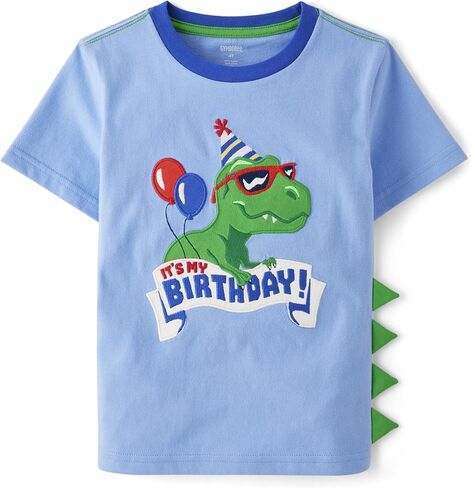 Gymboree Boys' and Toddler All Holidays Short Sleeve Embroidered Tops in Saudi Arabia