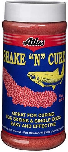 اتلاس مايكس برطمان من "شيك اند كيور فور كيور فور كورينج يور اون سالمون"، طعم بيض لصيد الاسماك، برتقالي in Kuwait