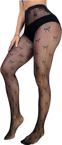 Boo Pattern Fishnet Tights Womens Black Sexy High Waist Boo Print Net Stockings Leggings in Kuwait