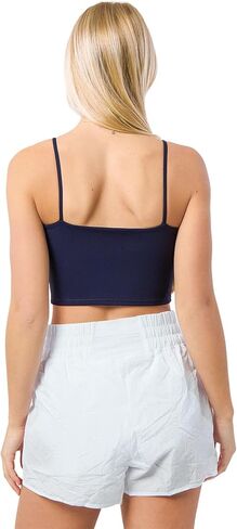 Michigan Wolverines Bra Tank Top - Navy, S in Saudi Arabia