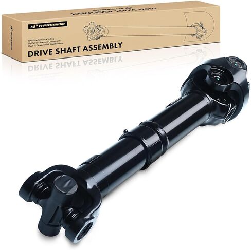 A-Premium Front Complete Drive Shaft Prop Shaft Driveshaft Assembly Compatible with 2007 2008 2009 2010 2011 Jeep Wrangler JK 3.8L, 4WD, 0 to 6 inch Lift, Replace# 52853321AC, 52853317AC in Kuwait
