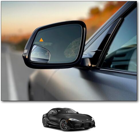 Custom Blind Spot Mirrors- Compatible with 2019- Present Toyota Rav4 | blind spot mirrors compatible with 5th Generation Rav4 factory mirrors | NXTGEN Extended View Blind Spot Mirrors in Saudi Arabia