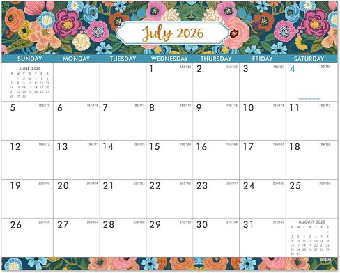 2025-2026 Magnetic Calendar - 2-Year Fridge Calendar from Jan.2025 - Dec.2026, 8''x10'', Magnetic Fridge Calendar with Tear-off page, Double Strong Magnets in Kuwait