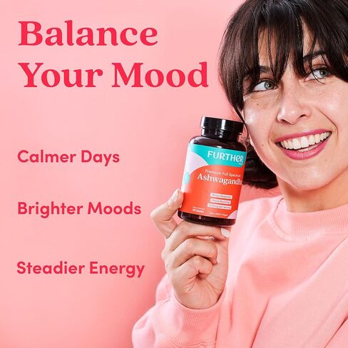 اشواغاندا العضوية 1325 ملغ. جذور اشواغاندا نقية مع الفلفل الأسود وزيت الأفوكادو لامتصاص فائق. 120 كبسولة نباتية. غير معدّل وراثيًا، وخالي من الغلوتين in Kuwait