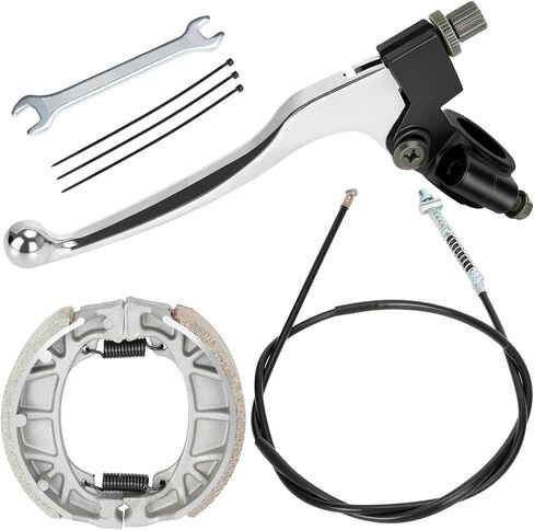 YOXUFA Mini Bike Brake Lever Kit 67 inch Drum Brake Cable Assembly Replacement for Coleman CT200U CT200U-EX BT200X Baja Warrior MB200 Predator 212 196cc 6.5hp Motor Minibike Parts 7/8" 22mm Handlebar in Saudi Arabia