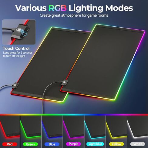 KDD Mouse Pad and Organizer Set - 6 in 1 Desk Mat Storage Accessory with Velcro DIY Feature, Desktop Accessories for Tablet Stand/Cup Holder/Card Holder/Pen Holder/Cable Management for Office and Home in Kuwait