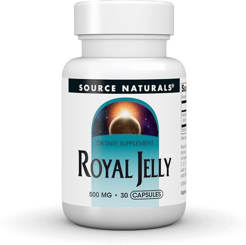سورس ناتشورالز غذاء ملكات النحل، 500 ملغ، 30 كبسولة in Kuwait