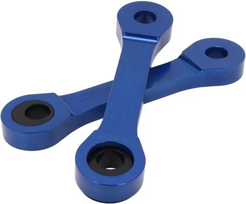 JFG RACING DRZ 400 خفض ، C إلى C 129mm-135mm/5.07 "-5.31" 7075 رابط أقل قابلة للتعديل للدراجة DRZ400 DRZ400E DRZ400SM 2000-2017 RM125 RM200 1996-2000/62640-37E11-Blue11 in Saudi Arabia