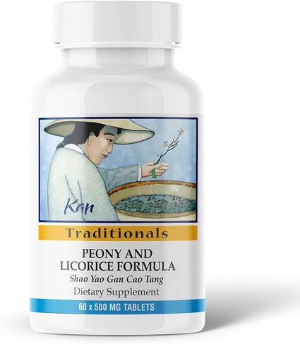 Kan Herbs Peony and Licorice Formula 60 tabs by Kan Herbs in Kuwait