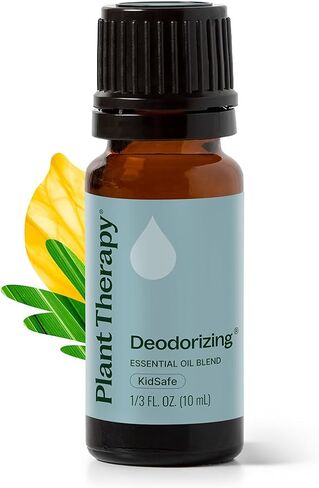 تركيبة زيوت أساسية لإزالة الروائح الكريهةنقية 100%، غير مخففة، درجة علاجية، خليط من:البرغموت، السرو، اللافندر، العرعر، شجرة الشاي، الجريب فروت، الباتشولي، الليمون 10 ml in Kuwait