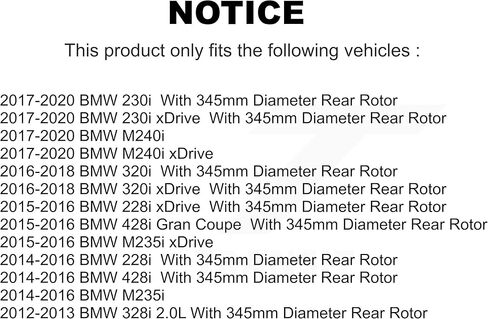 استبدال زوج دوارات الفرامل القرصية الخلفية المطلية من Genius لميني كوبر KG-100600 in Kuwait