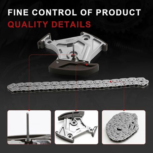 Engine Oil Pump Balance Shaft Assembly Tensioner Chain Kit Replacement For VW Eos Golf GTI Jetta Passat AUDI A1 A3 A4 A6 TT SEAT SKODA 2.0T (Tensioner) in Kuwait