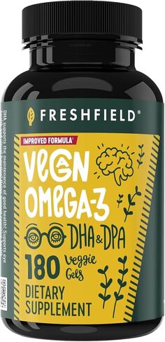 Ocean Saving Omega 3 - Fish Oil Replacement, High Levels of DHA per Capsule (440 mg), You Don't Need Fish Oil You Need Omega 3, Algae Oil, DHA, DPA. 60 Count in Saudi Arabia