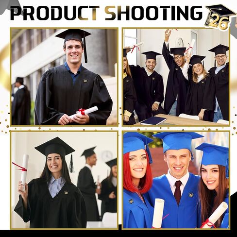 خاطئ 30 PCS CAP CAP FABEL CLASS OF 2025 التخرج دبوس مجوهرات المينا المجوهر in Kuwait