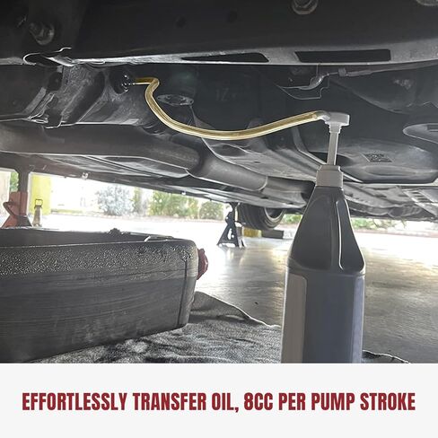 مضخة مستخرج سائل السيارات ثورستون ، حقنة تغيير الزيت 200 سم مكعب مع خرطوم ، شفط يدوي وإخلاء زيت الحشو (7 أوقية. in Kuwait
