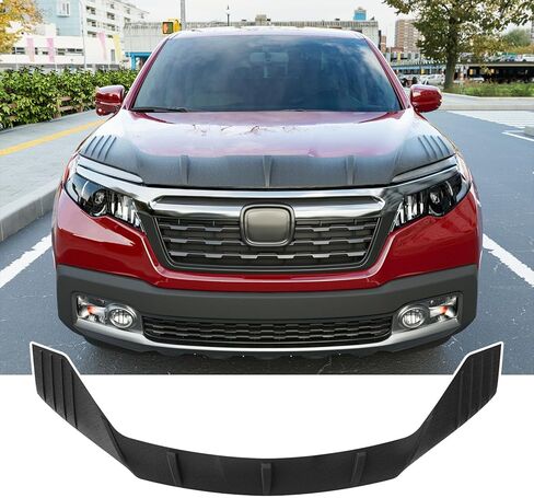 powoq Hood Deflector Compatible with 2015-2020 Ford F150 Hood Protector Shield TPE Deflector Replacement for 2015-2020 Ford F-150 Accessories in Saudi Arabia