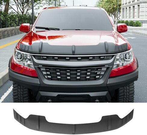 powoq Hood Deflector Compatible with 2015-2020 Ford F150 Hood Protector Shield TPE Deflector Replacement for 2015-2020 Ford F-150 Accessories in Saudi Arabia