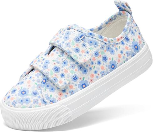 DREAM PAIRS Kid Toddler Sneakers Boys Girls Canvas with Cartoon Dual Hook and Loops for School Walking in Saudi Arabia