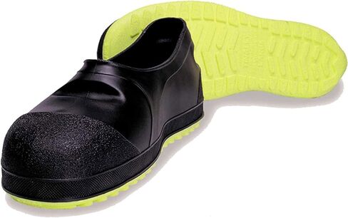 Tingley Workbrutes 35211 Steel Toe Overshoe, Extra-Large, Black/Yellow in Kuwait