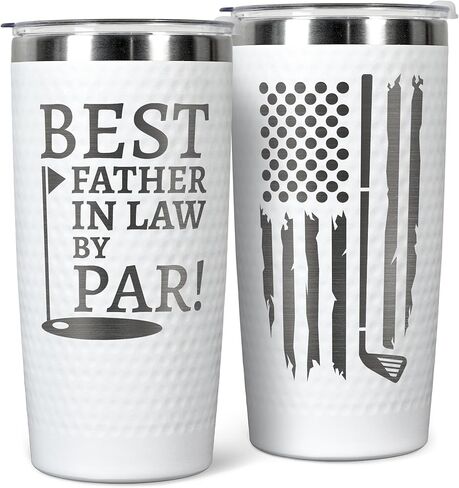 Golf Gifts for Dad - Fathers Day Golf Gifts for Men, Dad, Husband - Funny Golfer Gift - Golfer Ideas for Men, Golfers - Fathers Day Gift - 20 Oz Stainless Steel Tumbler in Kuwait