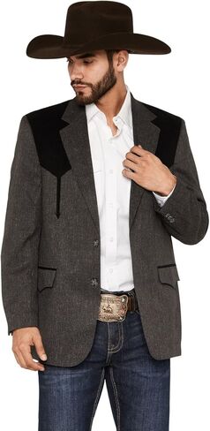 Circle S Men's Boise Western Suit Coat Short, Reg, Tall - Qrcc29 91 41 in Kuwait