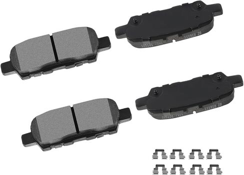 cciyu D2036 & D2037 Front & Rear Ceramic Disc Brake Pads Kit For Honda CR-V 2017-2022 in Saudi Arabia