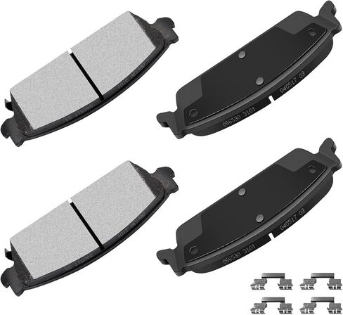 cciyu D2036 & D2037 Front & Rear Ceramic Disc Brake Pads Kit For Honda CR-V 2017-2022 in Saudi Arabia