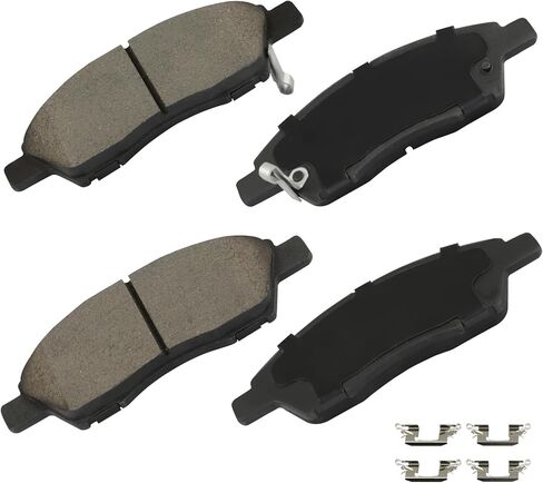 cciyu D2036 & D2037 Front & Rear Ceramic Disc Brake Pads Kit For Honda CR-V 2017-2022 in Saudi Arabia