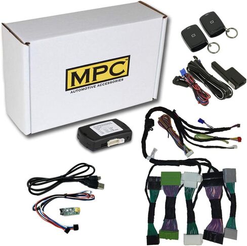MPC Factory Remote Activated Remote Start Kit Compatible with 2013-2020 Nissan Pathfinder - Push-to-Start - Plugin T-Harness - Firmware Preloaded - USA Tech Support in Saudi Arabia