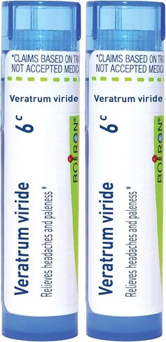 BOIRON Veratrum Viride 6C Md 80 حبة للصداع والشحوب in Kuwait
