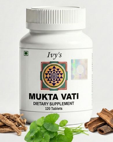 Ivy's Mukta Vati Herbal Tablets - Ayurvedic Formula Pack of 3 in Kuwait