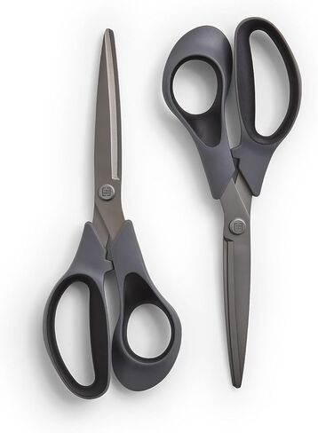 TRU RED 24380509 8in Titanium Scissors, Straight Handle TR55025 in Saudi Arabia