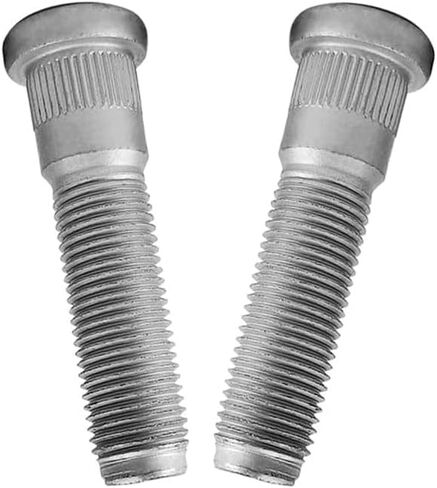 M14x1.50 Chrome Wheel Lug Stud Nut Set Compatible with 2011-2022 Jeep Grand Cherokee Wrangler Ford Mustang and Dodge Ram 1500 2500 3500 Durango Challenger Charger (4PCS) in Kuwait