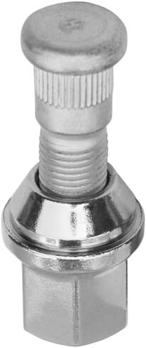 M14x1.50 Chrome Wheel Lug Stud Nut Set Compatible with 2011-2022 Jeep Grand Cherokee Wrangler Ford Mustang and Dodge Ram 1500 2500 3500 Durango Challenger Charger (4PCS) in Kuwait