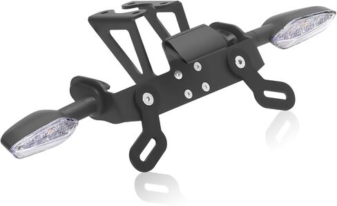 YZF R6 Fender Eliminator LED Indicator Turn Signal Blinker Kits Compatible with YZF-R6 2006-2023 License Plate Bracket Holder Rear Tail Tidy (Smoke) in Kuwait