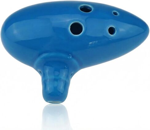 6 Hole Ocarina,Ocarina of Time Replica by Ocarinawind - Legend of Zelda Ocarina of Time Replica (Blue) in Kuwait