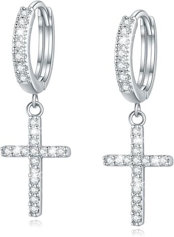 14 كيلو جولد مطلي بالذهب متدلى من الأقراط العصرية الذهب عبر الأقراط للنساء الأطواق الصغيرة تشيك توليفشي in Kuwait