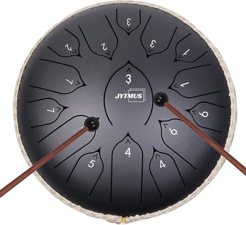 Steel Tongue Drum 8 Notes 6 Inches Steel Drum with Drum Bag, Music Book, Drum Mallets, Mallet Holder and Stickers Tongue Drum for Yoga, Meditation, Prenatal Music Education in Kuwait