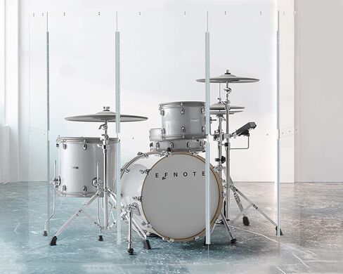 Drum Shield (5ft x 2ft Panel) - Ultimate Drum Cage for Churches, Studios, and Live Performances - Providing better sound quality and playing experience in Kuwait