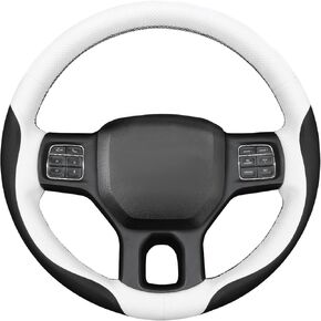 MEWANT Steering Wheel Covers for Dodge RAM 1500/1500 Classic / 2500/3500 / 5500 Hand-Stitched Microfiber Leather ram Steering Wheel Wrap in Kuwait