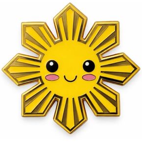 دبوس المينا الوجه المبتسم بالشمس الفلبينية ، دبوس الفخر الفلبيني in Kuwait