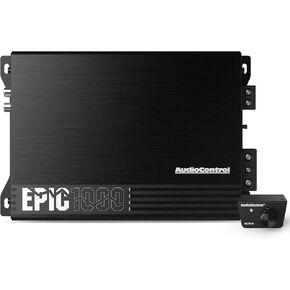 AudioControl EPIC1000 Epic Series 1000 Watt Compact Monoblock Car Audio Subwoofer Amplifier, Class D, Epic Boost, Subsonic Filter, Low Pass Filter, ACR-E Remote Bass Knob, Epicenter Link in Kuwait