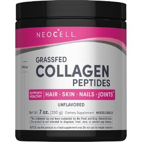NeoCell Super Collagen Peptides, Grass-Fed Collagen Types 1 and 3, Unflavored, 21.2 Ounces (Package May Vary) in Saudi Arabia