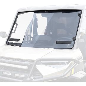 SAUTVS Clear Front Half Windshield for Ranger XP 1000 17-25, Lightly Dustproof Durable PC Half Windscreen for Polaris Ranger XP 1000 / 900 / Crew / Diesel 2017-2025 Accessories, Replace #2883301 in Kuwait